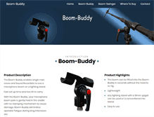 Tablet Screenshot of boom-buddy.com